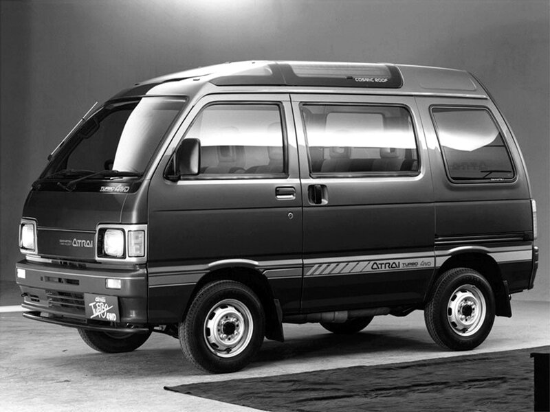 Daihatsu Atrai (S80V, S81V) 2 поколение, минивэн (05.1986 - 09.1988)
